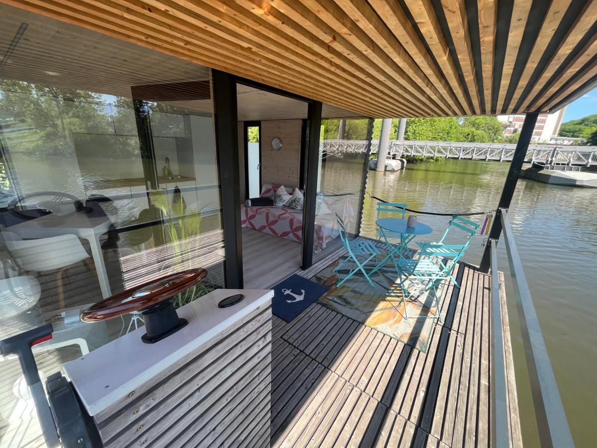 Hausboot Jeknic Hotel Saarbrucken Bagian luar foto